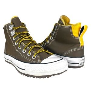 Converse Size M7 | W9 Brown Chuck Taylor All Star Hiker Lugged High Top Sneakers